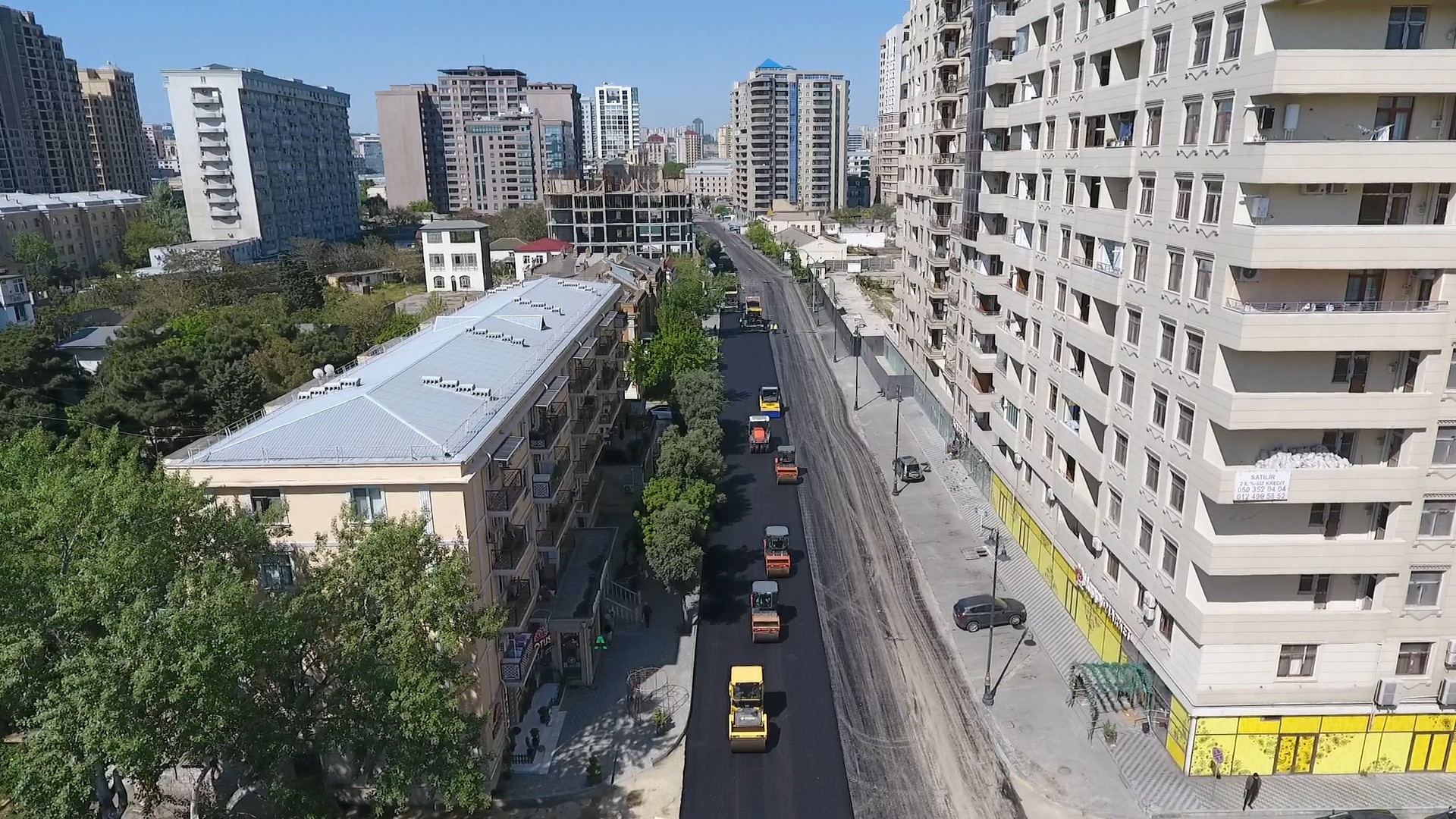 Bakıda yeni yol qovşağı yaradılır (FOTO) - Gallery Image