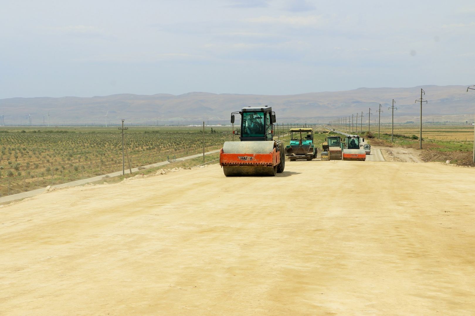 Yeni ödənişli avtomagistralın 30 km-lik hissəsinin tikintisi sona çatır (FOTO) - Gallery Image