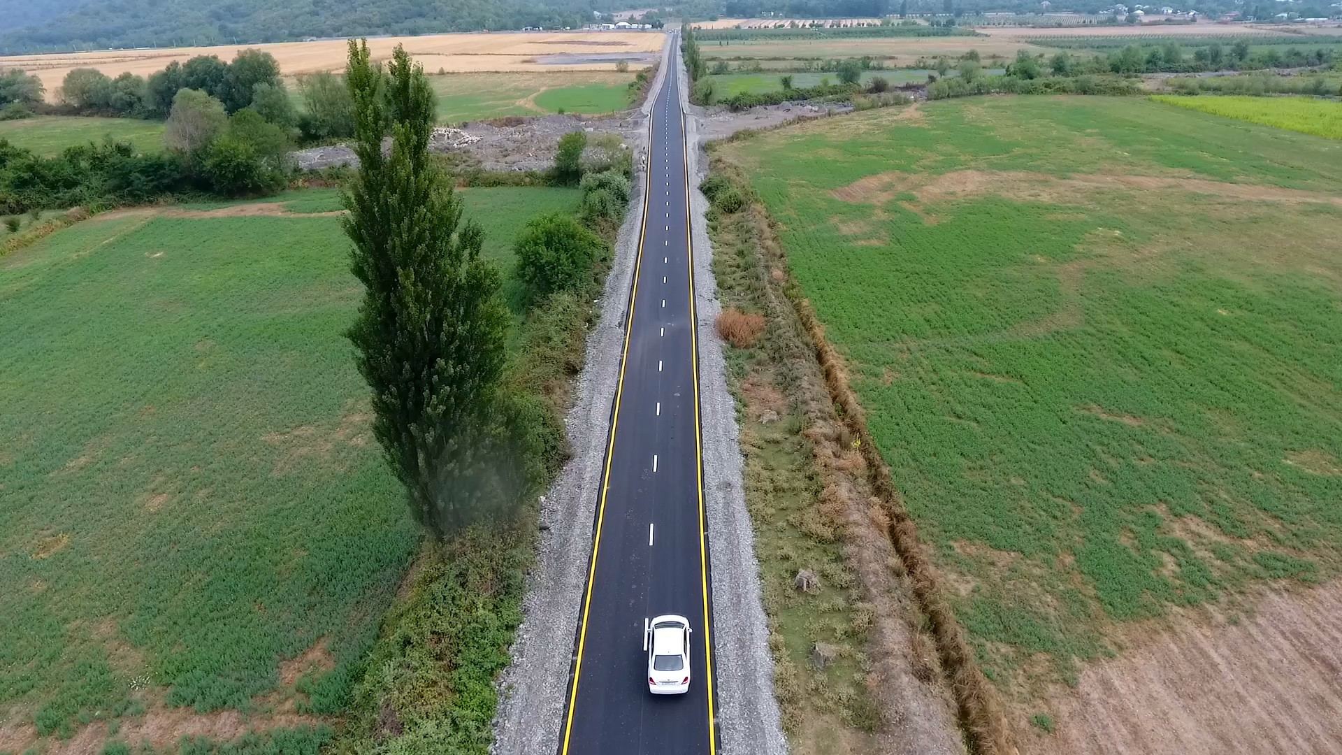 Balakəndə yeni kəndlərarası yol yenidən qurulub (FOTO) - Gallery Image