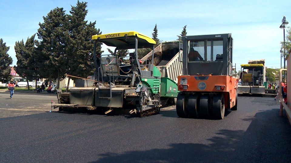 Bakıda 18 km yol yenidən qurulur (FOTO) - Gallery Image