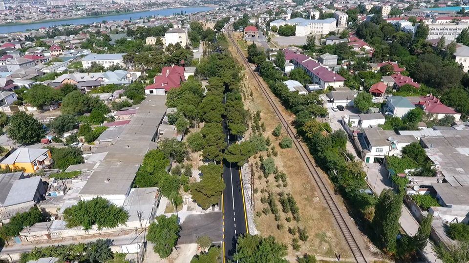 Bakıda 18 km yol yenidən qurulur (FOTO) - Gallery Image