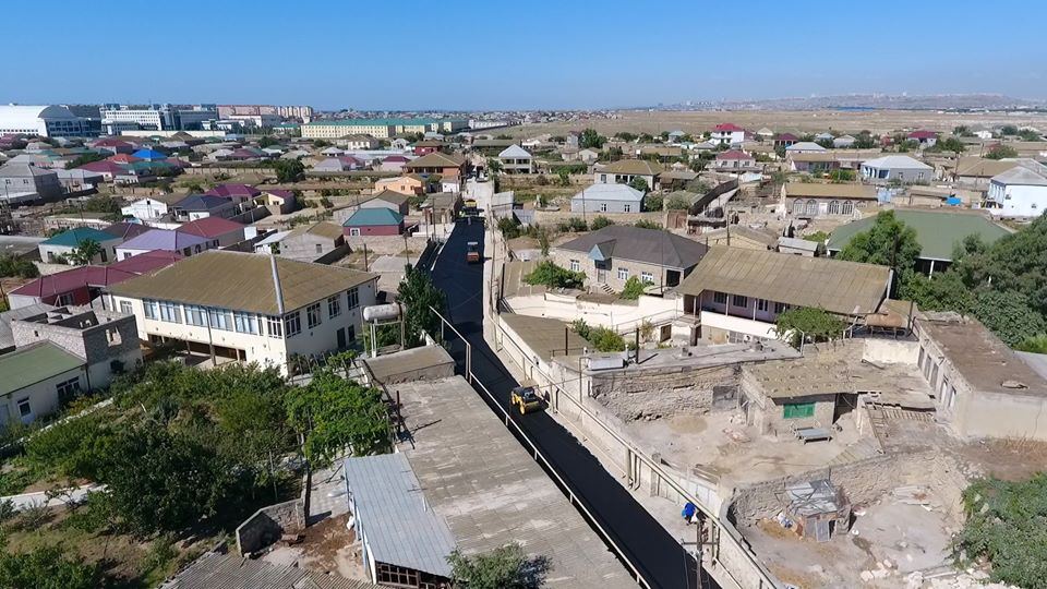 Bakıda 18 km yol yenidən qurulur (FOTO) - Gallery Image