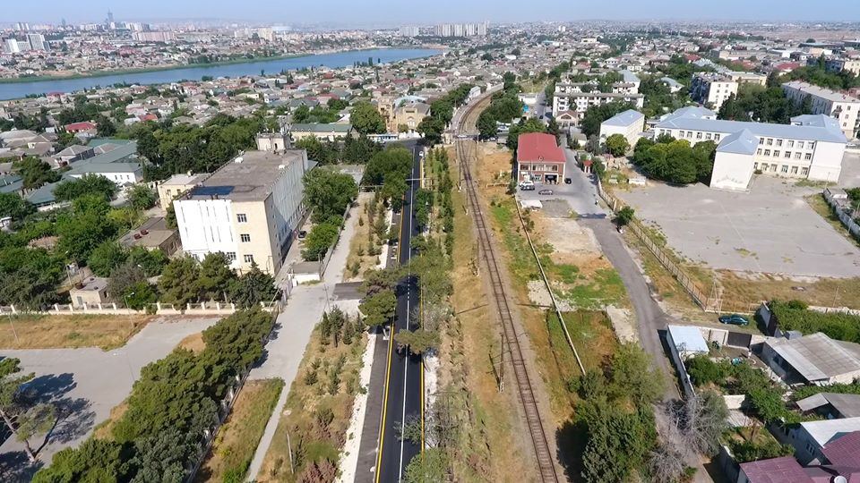 Bakıda 18 km yol yenidən qurulur (FOTO) - Gallery Image