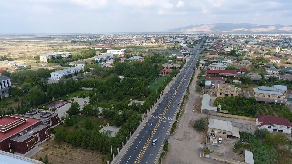 Hacıqabul-Muğan avtomobil yolu yenidən qurulub (FOTO) - Gallery Image