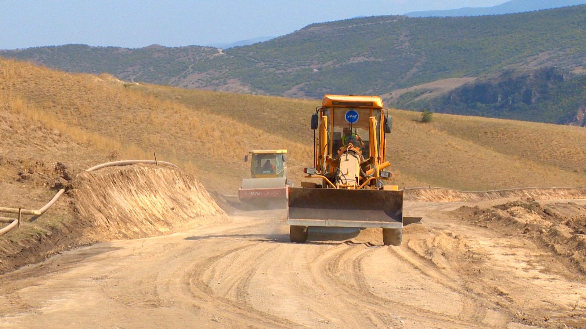 Sərhədyanı kəndin yolu təmir edilir (FOTO) - Gallery Image