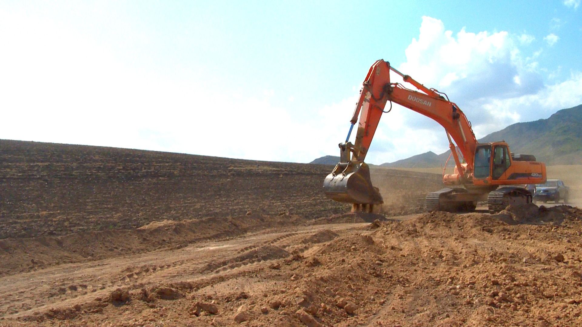 Sərhədyanı kəndin yolu təmir edilir (FOTO) - Gallery Image