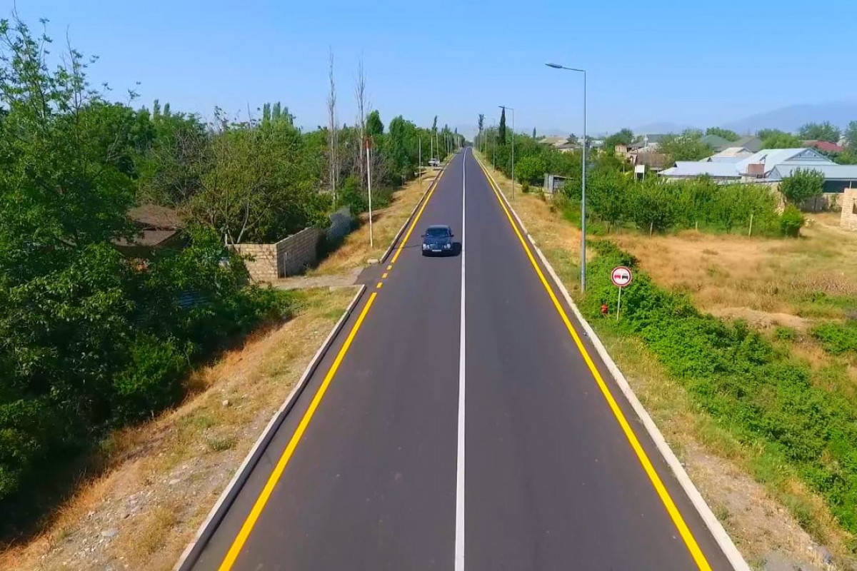 Vətən müharibəsindən sonra Tərtərdə yol infrastrukturu bərpa olunub