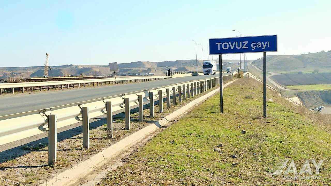 Tovuz çayı üzərində körpü inşa edilir