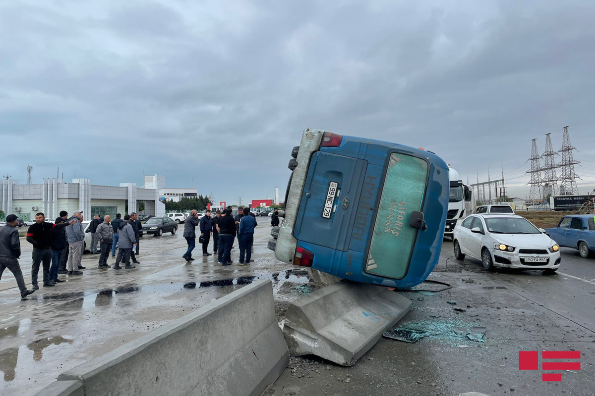 Sumqayıtda yol qəzası