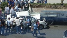 Bakıda ağır qəza: Maşından iki qadın çıxardılar - FOTO