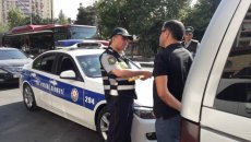 Yol polisi bütün Bakı üzrə maarifləndiməyə start verdi - FOTO