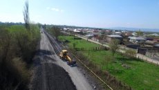 Azərbaycanda bu yol yenidən qurulur - FOTO