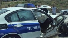 Beyləqanda inək qəzasına gedən yol polisləri atı vurdu - 99 YP 636