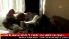 Polisin keçirdiyi əməliyyatdan şok görüntü: Qadın gündə 70 kişi ilə... - VİDEO