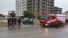 “Peugeot” işıq dirəyinə çırpıldı: 1 ölü, 2 yaralı - FOTO