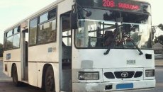 Bakıda sərnişin avtobusu piyadanı vurub