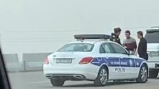 Yol polisinin rüşvət videosu yayıldı - Baş İdarə araşdırmalara başladı