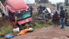 Avtobus yük maşını ilə toqquşdu: azı 13 ölü, 2 yaralı - FOTO