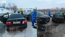 Əks yola çıxan “Renault” “Nissan”la toqquşdu: 3 ölü, 1 yaralı - FOTO