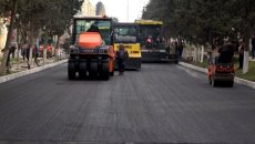 Xırdalanda Nizami Gəncəvi küçəsinin təmiri yekunlaşır - FOTO