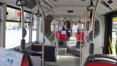 Bakıda 18 metrlik avtobuslar xəttə buraxıldı - FOTO