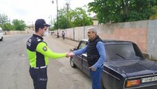 Yol polisi Astarada maarifləndirici reyd keçirib - FOTO