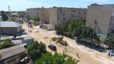 Bakıda 18 km yol yenidən qurulur  - FOTO