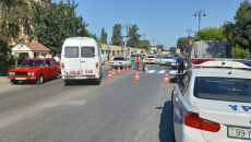 Yol polisi yeni dərs ili ilə bağlı tədbirlərə başladı - FOTO