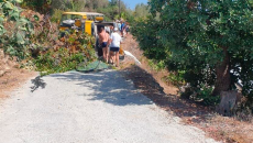 Ağacla toqquşan turist avtobus aşdı;  11 nəfər xəsarət alıb - FOTO 