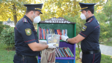 “Səyyah Kitab” layihəsinə polislər də qoşuldu - FOTO