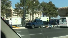 Bakıda yol qəzası olub, sürücü ölüb