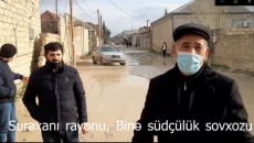 Şəhidin evinə gedən yol bərbad vəziyyətdədir:  Məmurlar söz verir amma...  - VİDEO