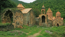 Ermənilər Xudavəng monastır kompleksini talan edib - BƏYANAT 