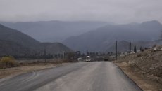 Talış və Suqovuşana gedən yolun tikintisi davam edir  - FOTO