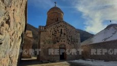 Udinlər yenə Kəlbəcərdəki Xudavəng monastırında olublar  - FOTO