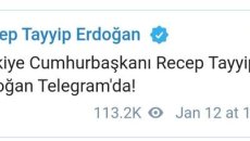 Ərdoğan “Telegram” və “BiP” messencerdə özünə səhifə açıb  - FOTO