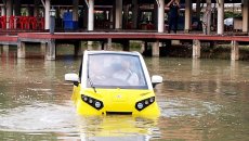 Yaponlar suda üzən elektromobili hazırladı - 20 min dollara - FOTO - VİDEO