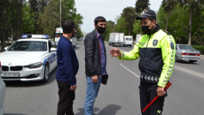 Yol polisi Mingəçevirdə piyadalara qarşı reyd keçirib - FOTO