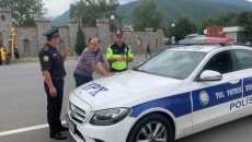 Şəki yol polisi təhlükəsizlik tədbirlərini gücləndirir   - FOTO