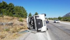 Türkiyədə iki avtobus toqquşub, ölən və yaralananlar var   - FOTO