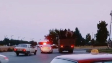 Azərbaycanda yol polisinin görüntülərini montaj edib yaydılar  - VİDEO