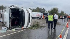 Türkiyədə ağır yol qəzası baş verib, ölənlər və yaralananlar var  - FOTO