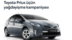 Toyota Abşeron Mərkəzində Prius üçün sərfəli yağdəyişmə - KAMPANİYA 