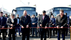 “Xaliq Faiqoğlu” şirkəti Bakıya AVRO-6 standartlı CNG avtobusları gətirdi - FOTO