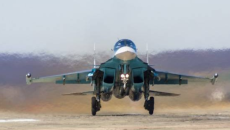 Rusiyanın daha bir Su-34 təyyarəsi VURULDU 