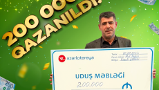 “40.000.000 Pul Yağışı” lotereyasında növbəti böyük uduş - 200.000 manat qazanıldı - FOTO