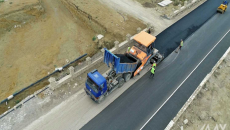 Abşeronun Aşağı Güzdək yolu yenidən qurulur - FOTO - VİDEO 