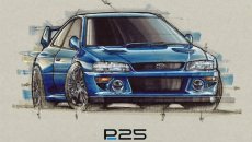 Prodrive P25 modeli ən bahalı Impreza kupesini xatırladacaq - FOTO